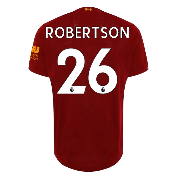 Camiseta Liverpool NO.26 Robertson 1ª Kit 2019 2020 Rojo